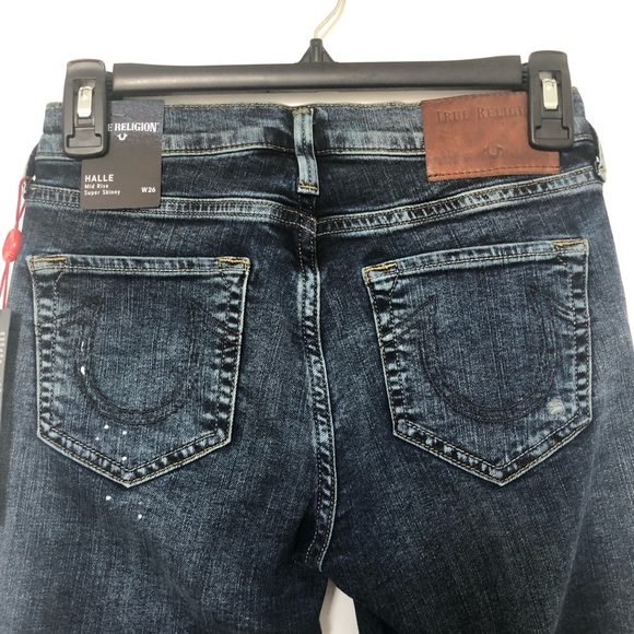 True Religion New Halle Mid-rise Skinny Jeans - Picture 7 of 8